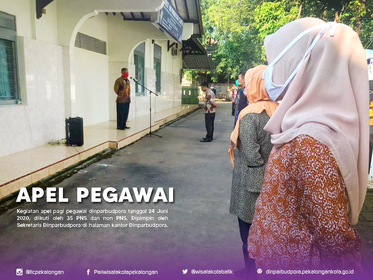 Apel Pagi Dinparbudpora Dinas Pariwisata Kebudayaan Kepemudaan Dan Olahraga Kota Pekalongan Website Resmi Dinas Pariwisata Kebudayaan Kepemudaan Dan Olah Raga Kota Pekalongan Dinparbudpora